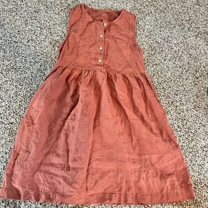 Linen by MN mama dress 100%